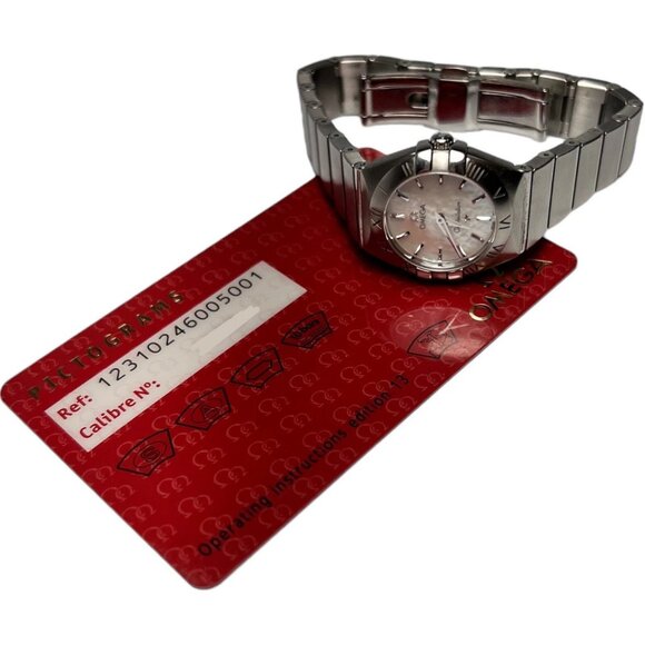 OMEGA Constellation Blush 123.10.24.60.05.001 Ladies Watch Mother Of Pearl Dial - Picture 10 of 10